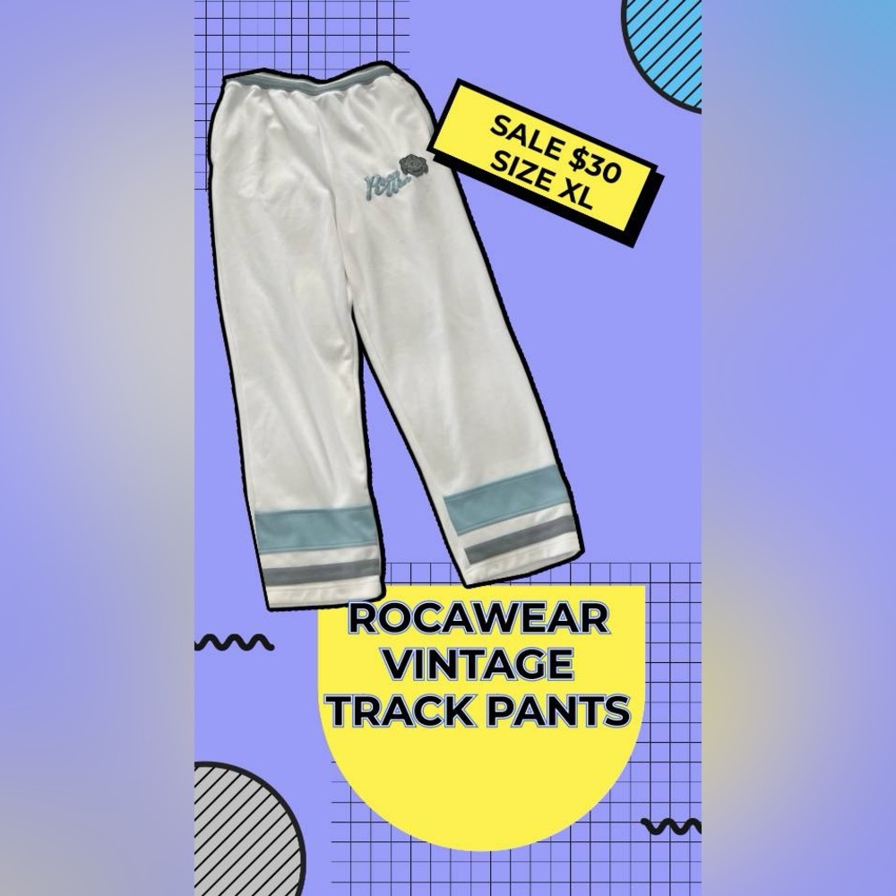 Rocawear Track Pants.  Size XL